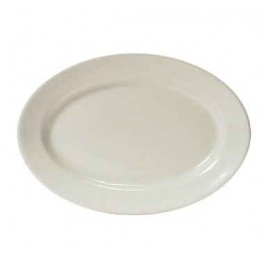 TRE-014- 13" x 9" Platter Eggshell