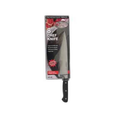 KFP-80- 8" Chef Knife Black