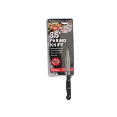 KFP-35- 3-1/2" Paring Knife Black