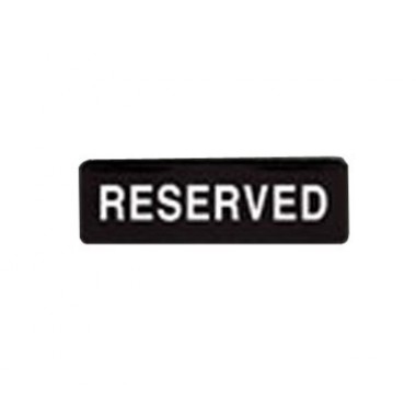 SGN-328- "Reserved" Sign