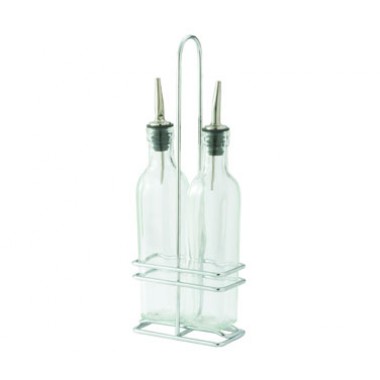 GOB-8S- 8 Oz Oil & Vinegar Cruet Set