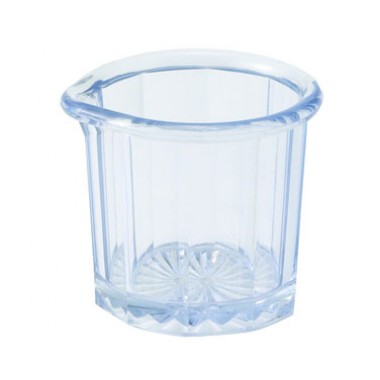 PSN-2- 2 Oz Syrup/Cream Pitcher Clear