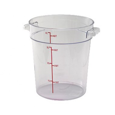 PCRC-4- 4 Qt Food Storage Container