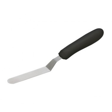 TKPO-4- 3-1/2" Offset Spatula Black