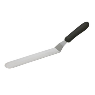 TKPO-9- 8-1/2" Offset Spatula Black