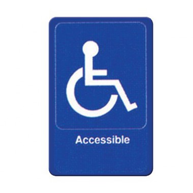 SGN-653B- "Accessible" Sign
