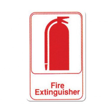 SGN-682W- "Fire Extinguisher" Sign