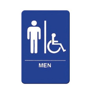 SGNB-652B- "MEN/Accessible" Sign