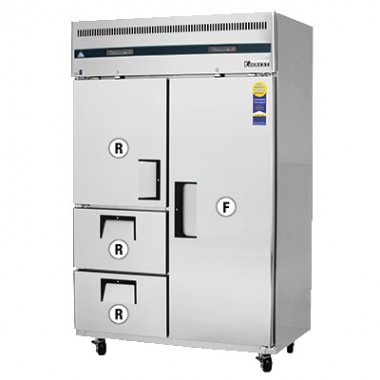 ESRF2D2- Reach-In Dual Temperature Refrigerator/Freezer combo