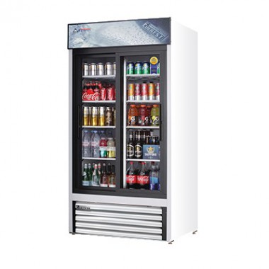 EMGR33- Reach-In Glass Door Merchandiser Refrigerator