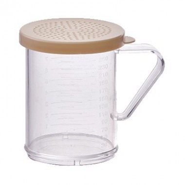 PDG-10B- 10 Oz Shaker Beige Lid