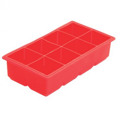 ICCT-8R- Ice Cube Tray Red
