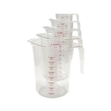 PMCP-5SET- 5 Pc Measuring Cup Set