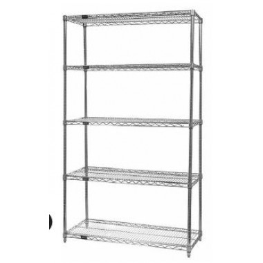 WR74-1860GY-5- Shelving Unit 60" X 18" X 74"