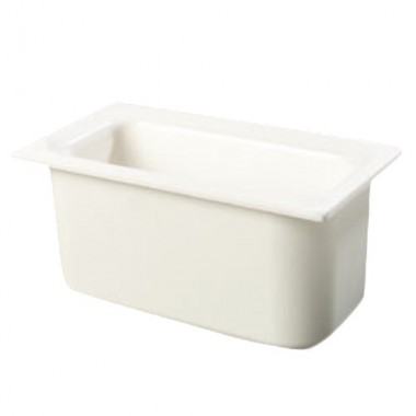 CM110202- Food Pan 1/3 x 6" White