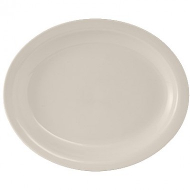 TNR-013- 11" x 9" Platter Eggshell