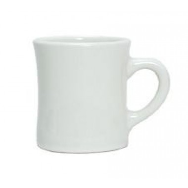 MUG COFFEE 9 OZ EGGSHELL TUXTO