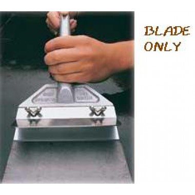 Grill shop scraper blade