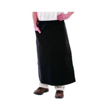 607PS1-BK - Black Bistro/Bar Apron