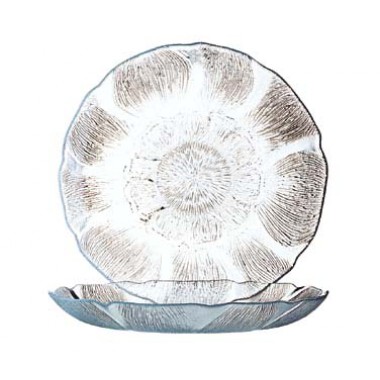 J0856- 9" Dinner Plate Glass