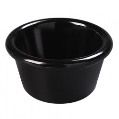 S85203- 2 Oz Ramekin Black