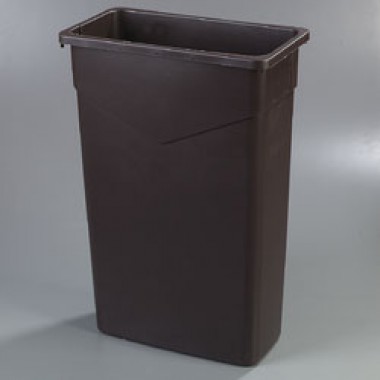 34202369- 23 Gal Waste Container Brown