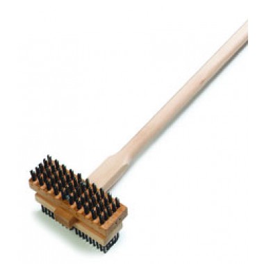 4029400- 48" Broiler Brush Hardwood