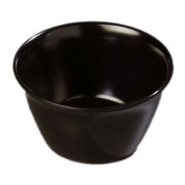 4354003- 8 Oz Bouillon Cup Black