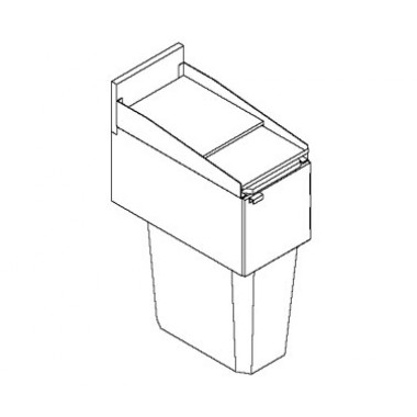 TS12TRA- 23 Gal Ts Series Trash Receptacle