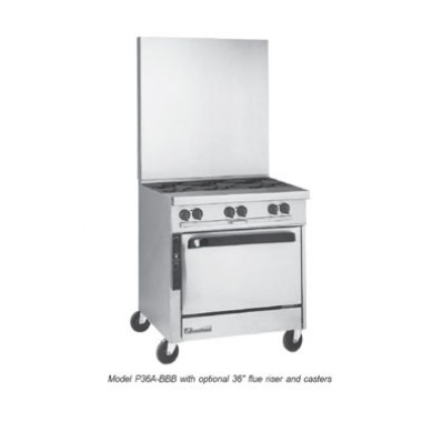 P36D-BBB- 36" Heavy Duty Range