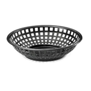 1075BR -  8" Brown Serving Basket