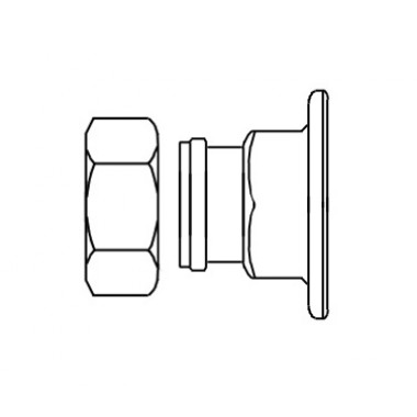 00BB- 1-9/16" Eccentric Flange