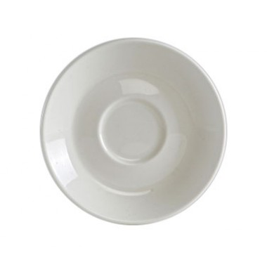 AMU-082- 4-5/8" Saucer White
