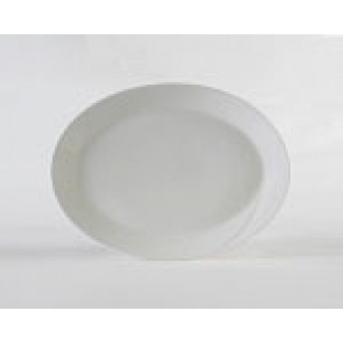 ASU-021- 11" x 8" Platter White
