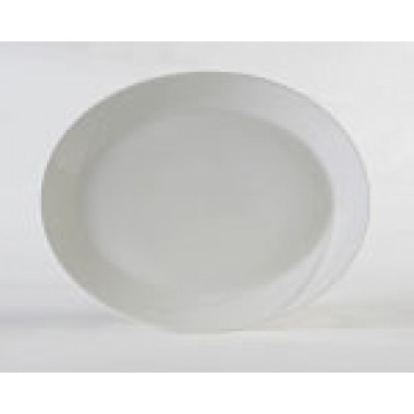 ASU-023- 13" x 10" Platter White