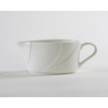 ASU-103- 15-1/2 Oz Gravy Boat White