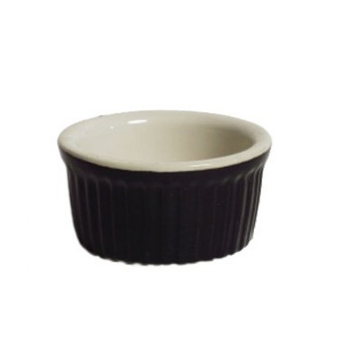 B4X-0352- 3-1/2 Oz Ramekin Black