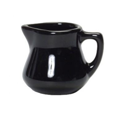 BBR-035- 3-1/2 Oz Creamer Black