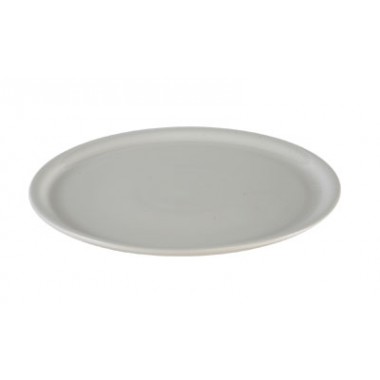 BEA-1311- 13-1/8" Pizza Plate Eggshell