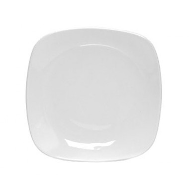 BEH-072C- 7-1/4" Plate Square Eggshell