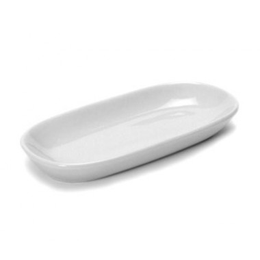 BWZ-0921- 9" X 4" Relish Tray White