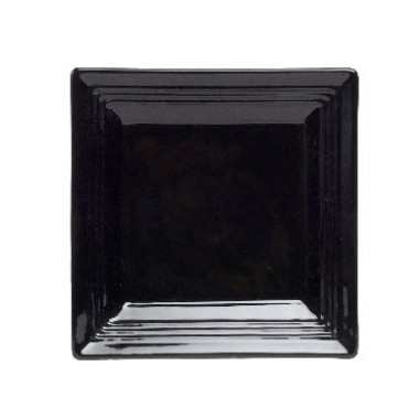 CBH-0845- 8-1/2" Plate Square Black
