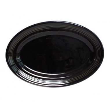 CBH-096- 10" x 6" Platter Black