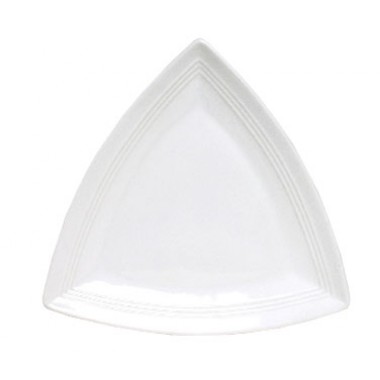 CWZ-1248- 12-1/2" Plate Triangle White