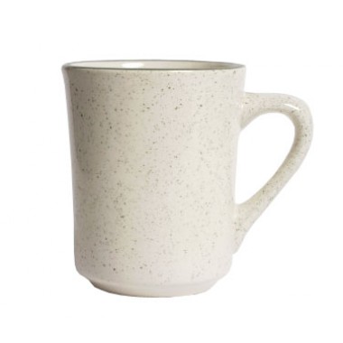 TES-017- 8 Oz Mug Green Speckle