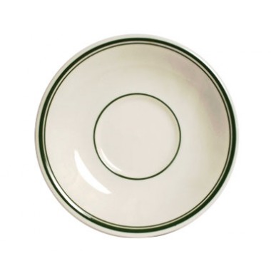 TGB-002- 6" Saucer Green Band