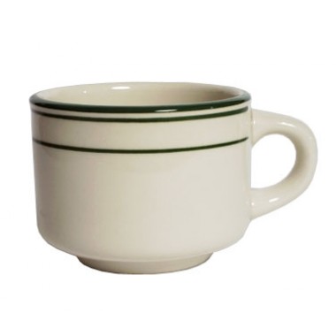 TGB-023- 7 Oz Cup Green Band