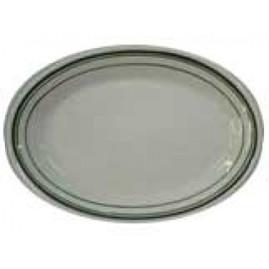 TGB-026- 8" x 4" Platter Eggshell