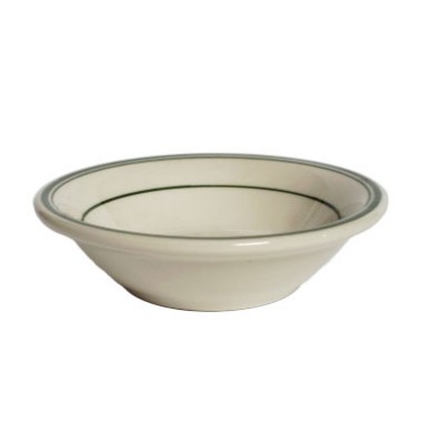 TGB-032- 3 Oz Fruit Dish Green Band