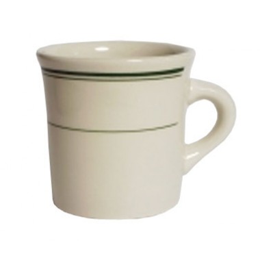 TGB-038- 9 Oz Mug Green Band